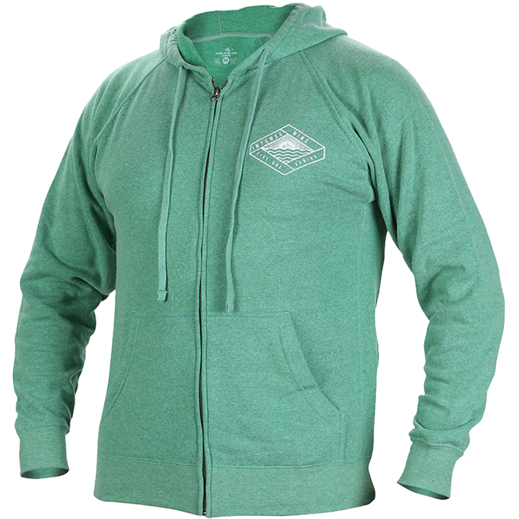 951 Sunset Zip-up Hoodie Seafoam Green