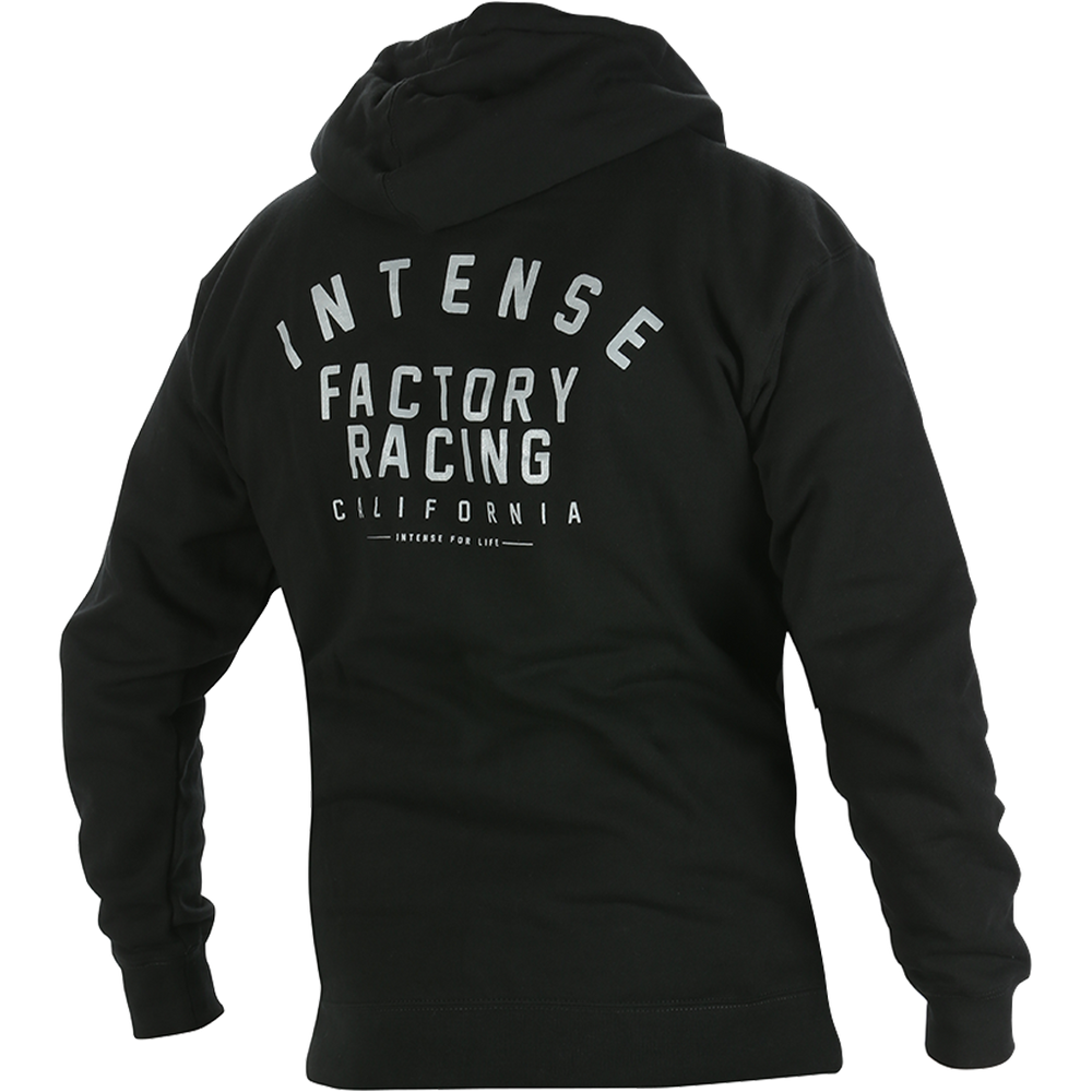 INTENSE Factory Racing Zip-Up Hoodie Black (1)
