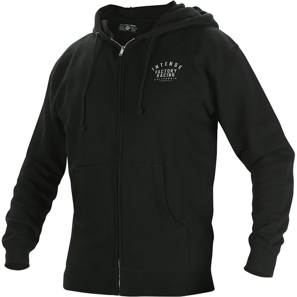 INTENSE Factory Racing Zip-Up Hoodie Black | INTENSE CYCLES INTENSE Factory Racing Zip-Up Hoodie Black | INTENSE CYCLES