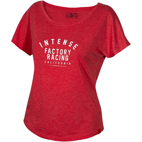 Women's INTENSE Factory Racing Vintage Red Tee
