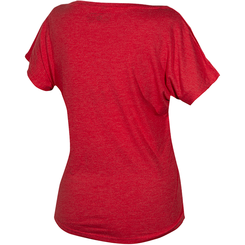Women's INTENSE Factory Racing Vintage Red Tee (1)