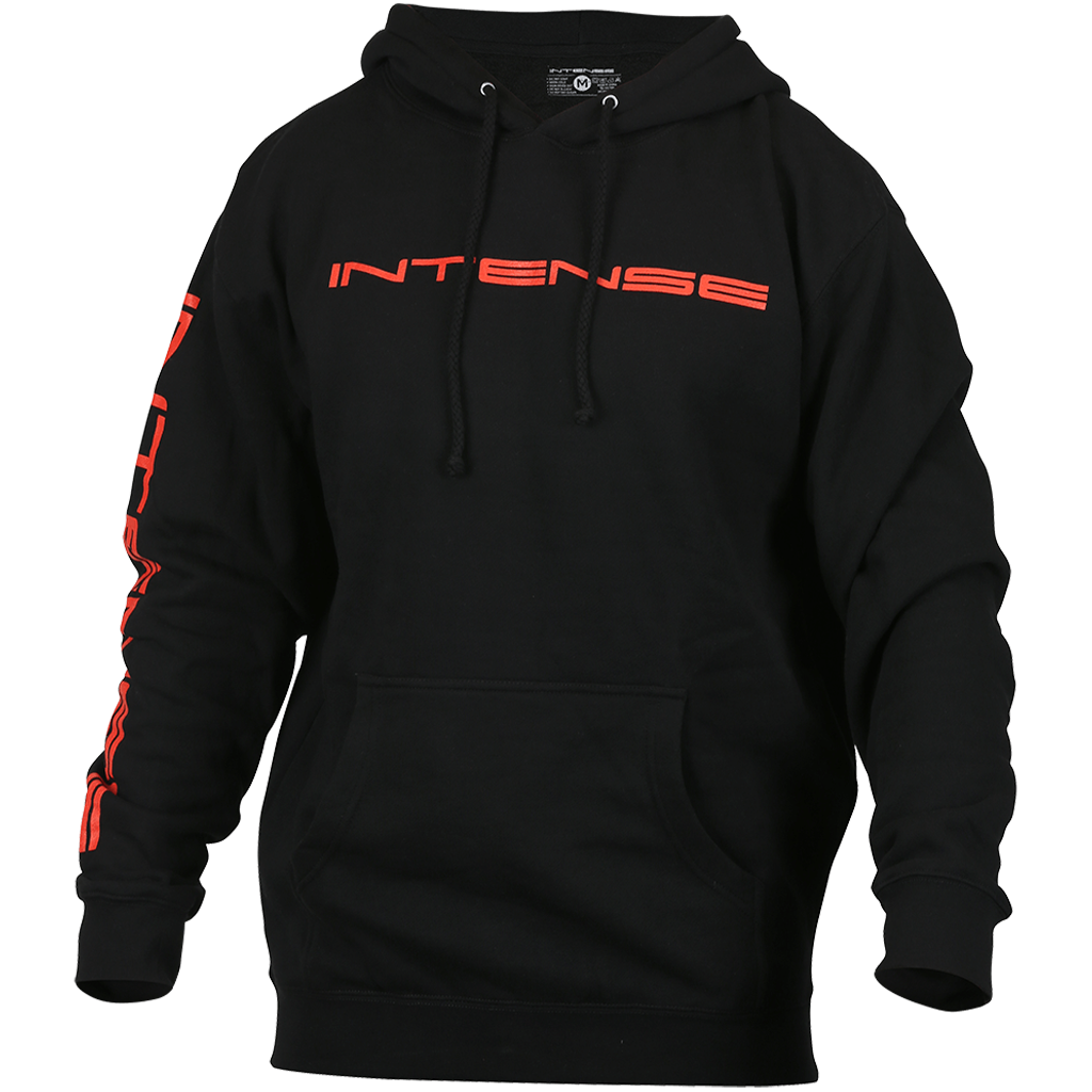 INTENSE Black Pullover Hoodie