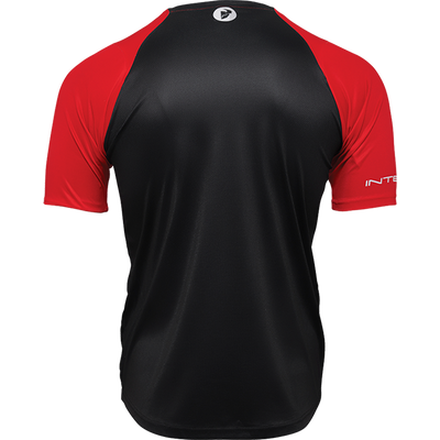 INTENSE x THOR Assist Chex Short Sleeve Red Jersey (1)