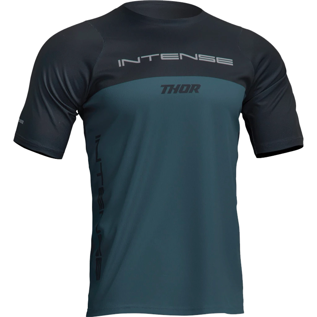 INTENSE x THOR Assist Censis Teal/Midnight Short Sleeve Jersey
