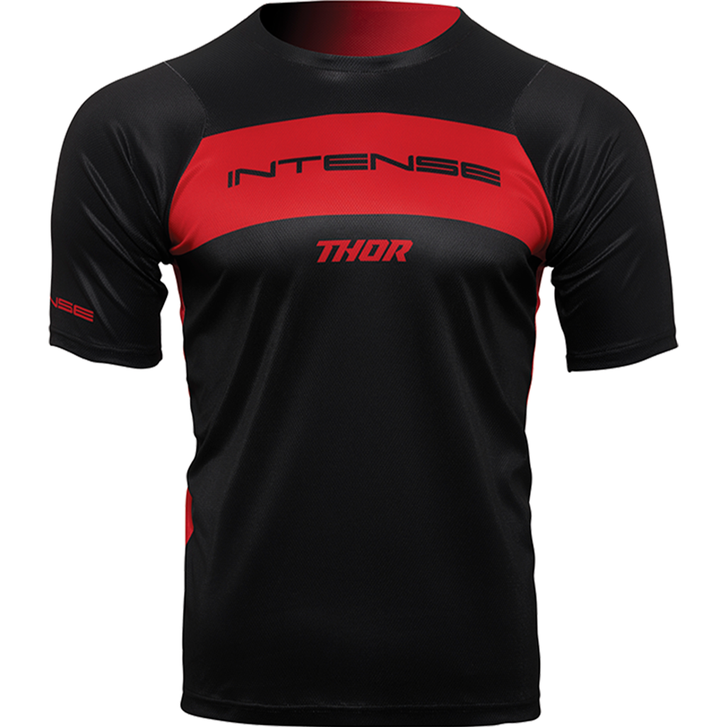INTENSE x THOR Assist Dart Black/Red Short Sleeve Jersey