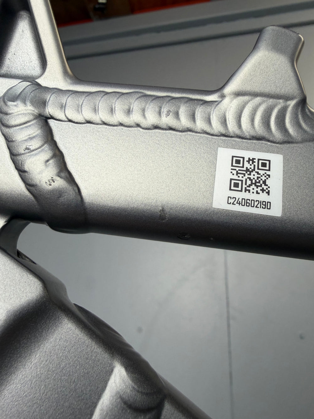 M1 FRAME TITANIUM GRAY- X-LARGE - BLEMISH