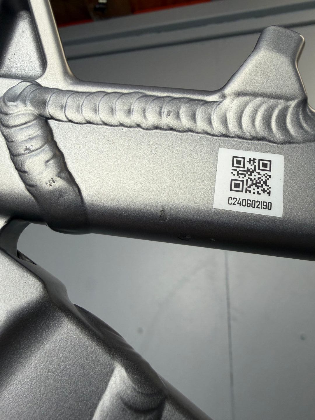 M1 FRAME TITANIUM GRAY- X-LARGE - BLEMISH