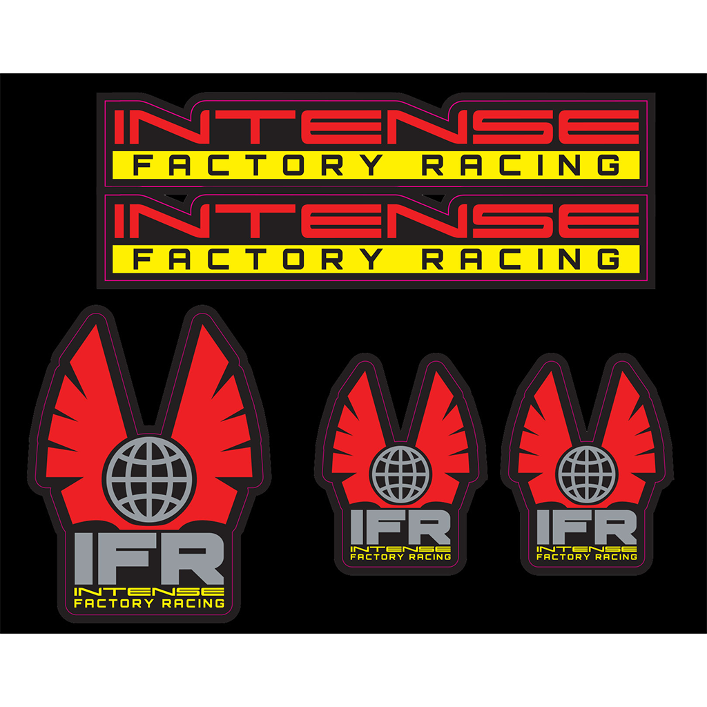 INTENSE Factory Racing Decals (Sheet) | Intense Cycles – INTENSE LLC
