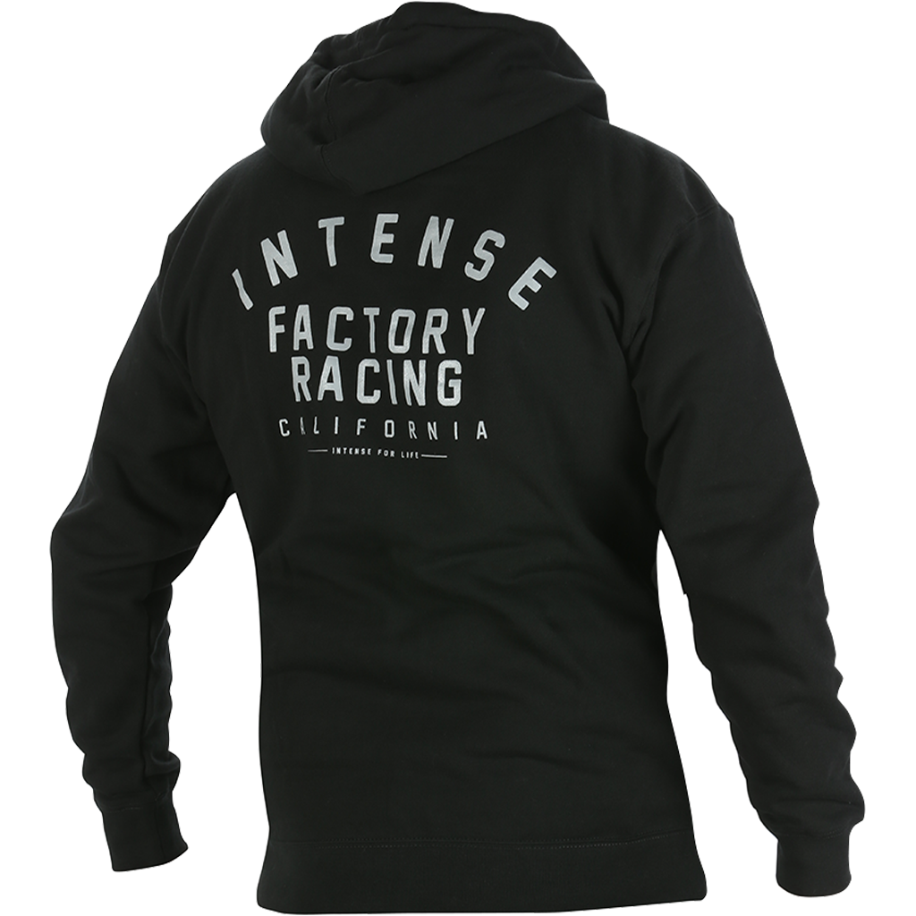 INTENSE Factory Racing Zip-Up Hoodie Black | INTENSE CYCLES INTENSE Factory Racing Zip-Up Hoodie Black | INTENSE CYCLES