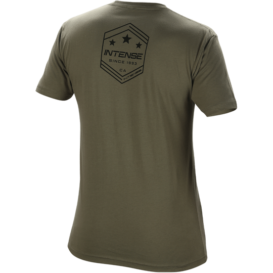 INTENSE Men's Army Tee Olive (1)