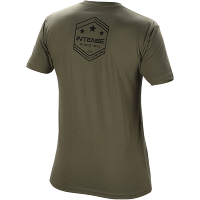 INTENSE Men's Army Tee Olive (1)