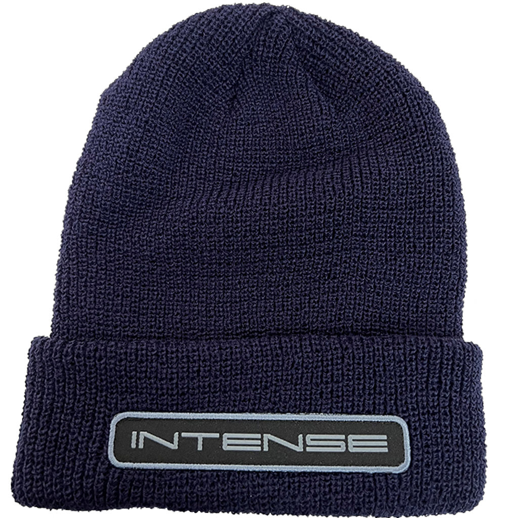 INTENSE Knitted Blue Beanie