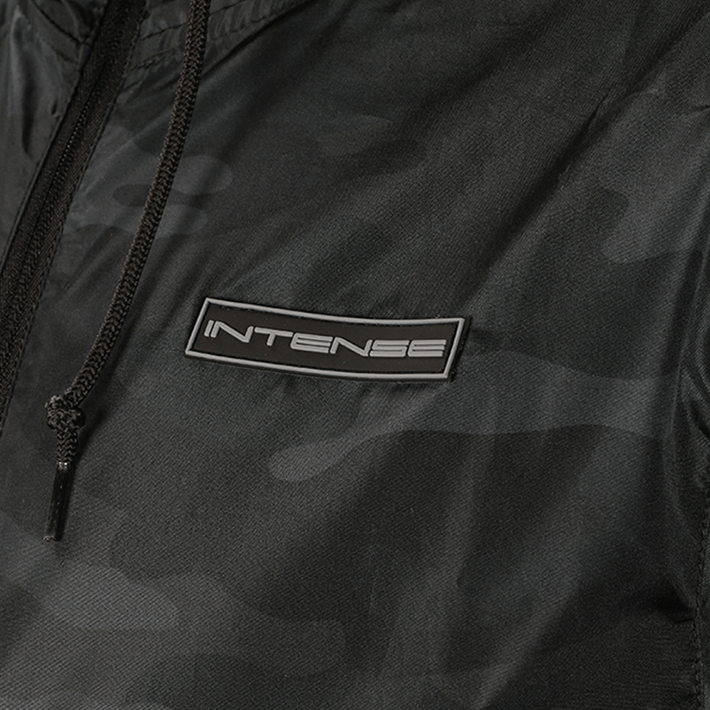 INTENSE Men's Black Camo Windbreaker (2)