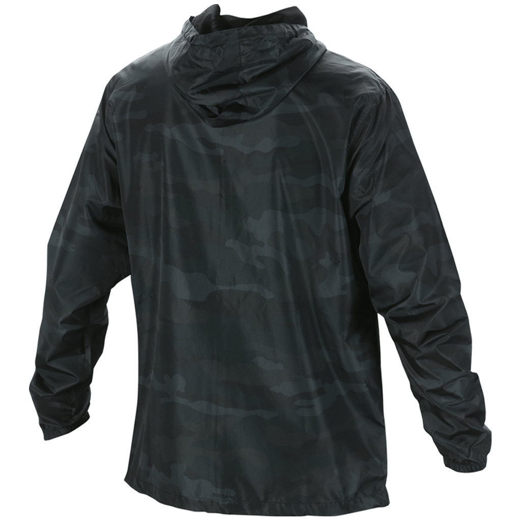 INTENSE Men's Black Camo Windbreaker (1)