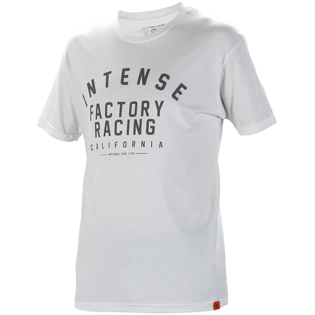 INTENSE Factory Racing Tee White