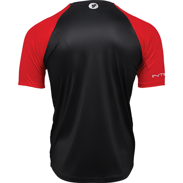 Maillot VTT manches courtes Thor Assist Hazard Terracotta - Équipement