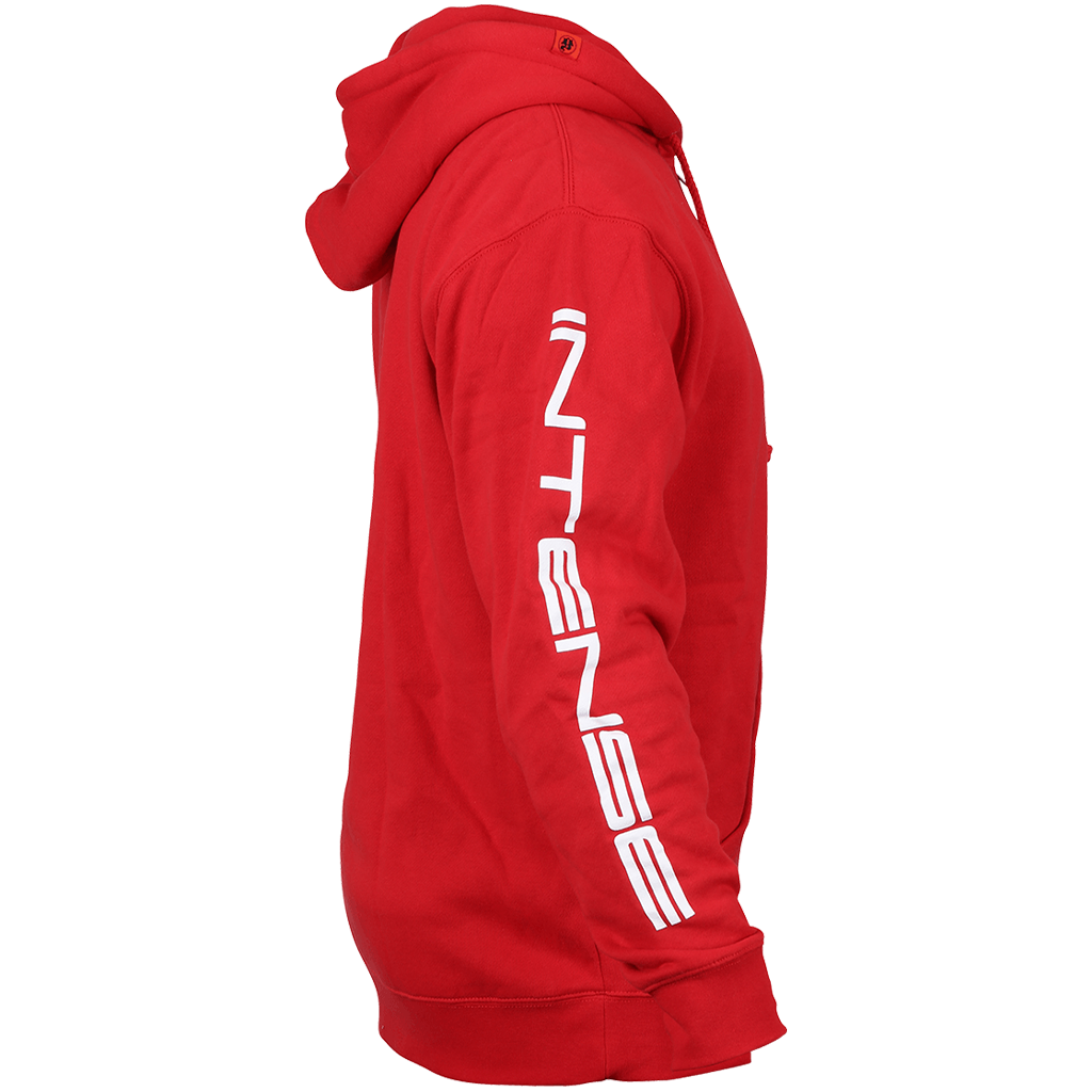 INTENSE Men s Red Zip Up Hoodie INTENSE CYCLES INTENSE LLC