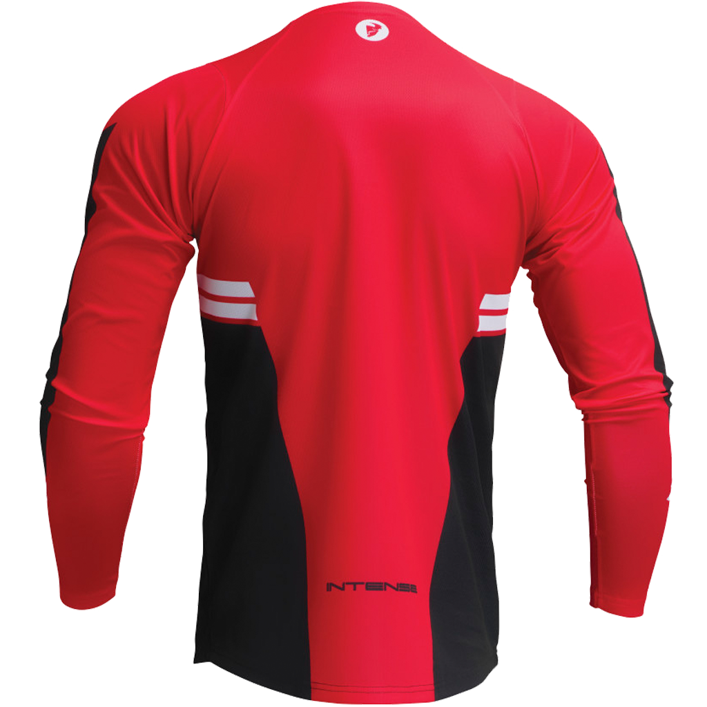 INTENSE x THOR Long Sleeve Red Mountain Bike Jersey INTENSE