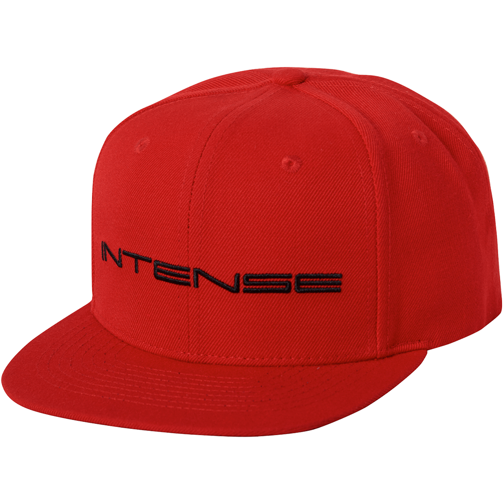 INTENSE Flat Bill Hat Red